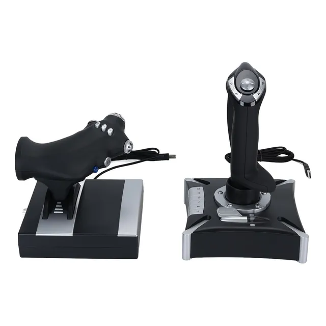 Simulador De Vuelo Joystick, Sistemas De Throttle Con