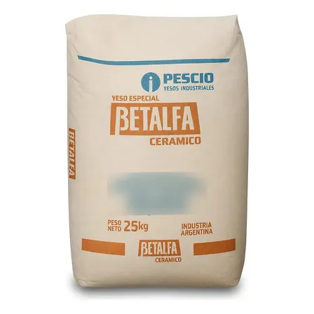 Moldes Figuras Yeso Cerámico Betalfa Pescio 25kg Blanco