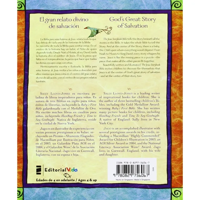 Biblia Para Ninos - Historias De Jesus - Sally Lloyd-jones