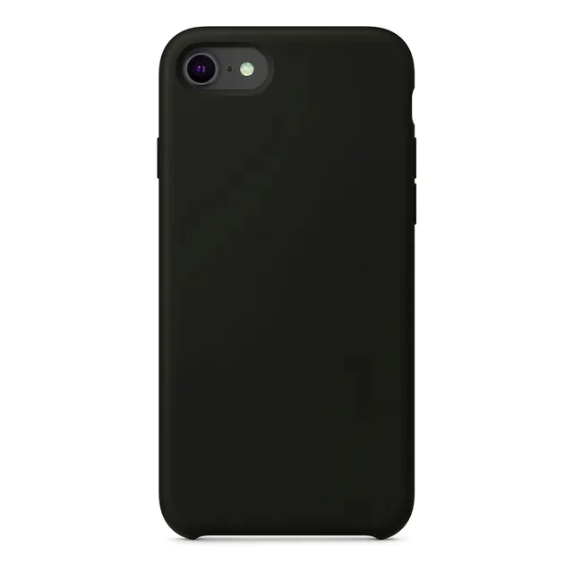 Capa Capinha Silicone Veludo Compatível Com iPhone 7 8 E Se