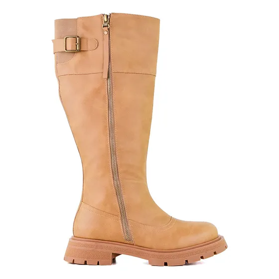 Bota Caña Alta Korium Brandie