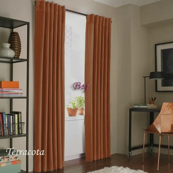 Juego De Cortinas Blackout Textil Presillas Ocultas Oferta!