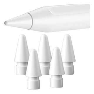 Kit 5 Pontas Extra Compatível Apple Pencil 1 E 2 Geração Kit 5 Pontas Extra Compatível Apple Pencil 1 E 2 Geração