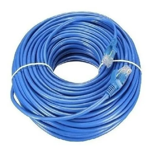 Cable De Red Utp 40 Mts Cat 6e Certificado Patch Cord Lan