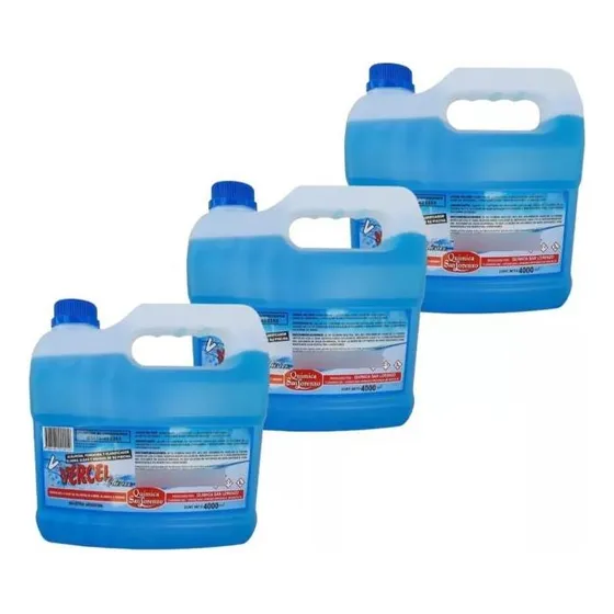Vercel De 4 Lts - Caja X 3 Unidades - Clarifica + Alguica