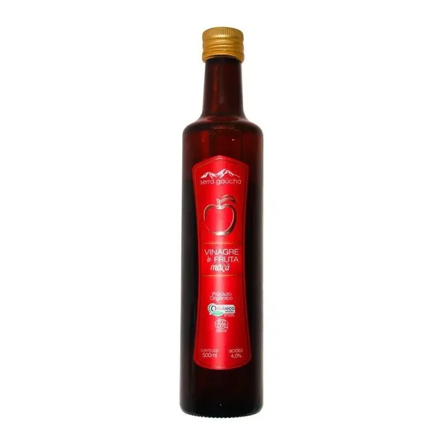 Vinagre De Manzana Organico 500ml 