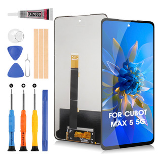 Pantalla Táctil Bexupull Para Cubot Max 5 5g Negra Pantalla Táctil Bexupull Para Cubot Max 5 5g Negra