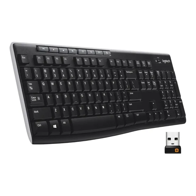 Teclado Inalámbrico Logitech K270 Negro