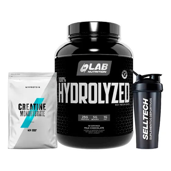 Isolate Hydrolizada 5lb Chocolate+creatina Myprotein 250gr
