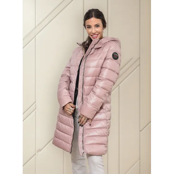 Campera Leket Mujer Abrigo Impermeable Pluma Sintética