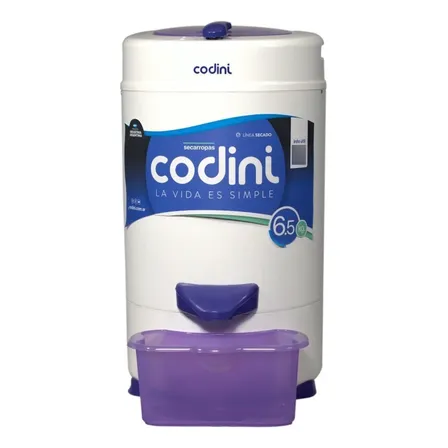 Secarropas centrífugo codini innova 6.5kgs lila