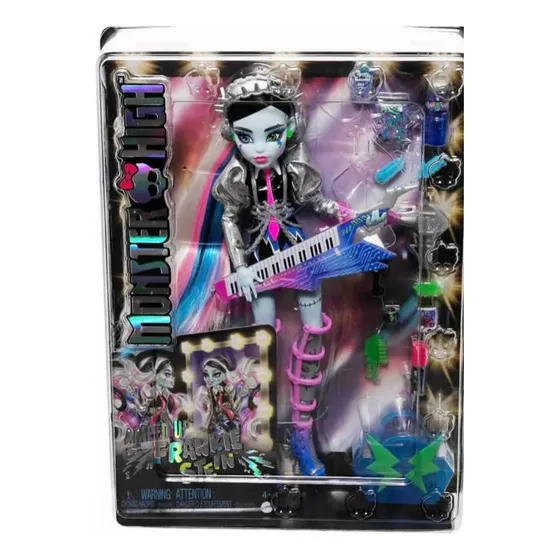 Muñeca Monster High Frankie Stein Rockstar
