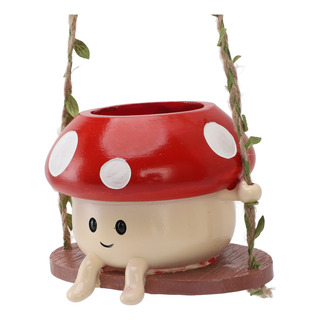 Maceta Swing Face Con Forma De Columpio Para Hongos Maceta Swing Face Con Forma De Columpio Para Hongos