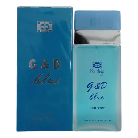 Perfume Prestige G&d Blue 100 Ml Para Mujer