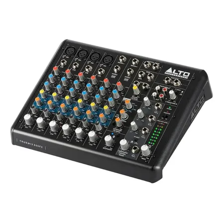 Mesa De Som Alto Truemix Analógica Mixer 8 Canais