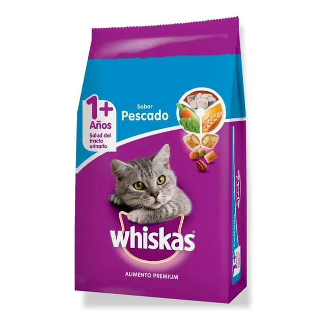 Alimento Para Gato  Pescado Whiskas 500g