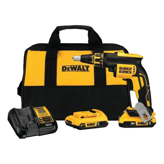 Kit atornillador DeWalt DCF620D2 color amarillo | Cuotas sin interés