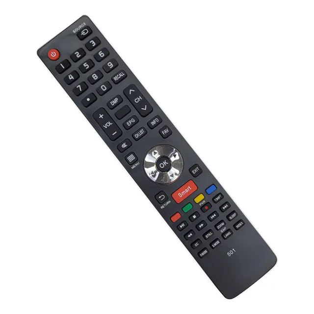 Control Remoto Lcd 501 Para Smart Tv Bgh Noblex Sansei