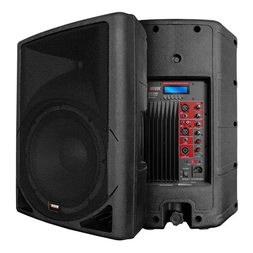 Parlante Novik Neo EVO 260X con bluetooth negra 220V