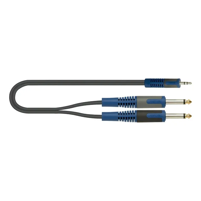 Cable Plug Stereo 3.5 A Plug Mono 2m 6.3 Quiklok Rksa/140-2