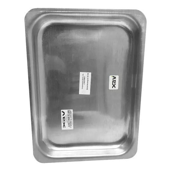 Bandeja Rectangular Horno Hornear Aluminio 35x25c Zenit 4421