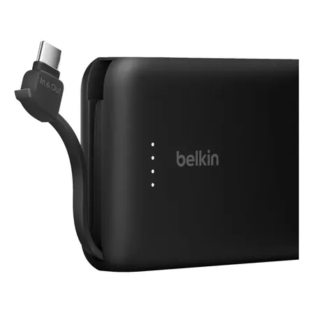 Power Bank Belkin 10k Mah- 20w Usb C Integrado Negro