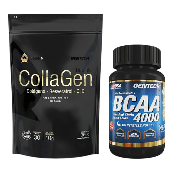 Combo Colageno Q10 + Bcaa - Potencia Tu Cuerpo