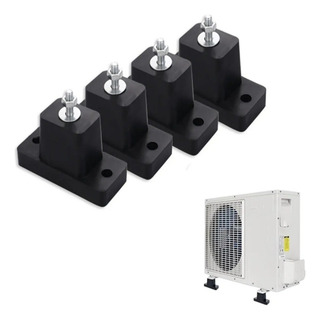 Kit De 4 Bases Soporte Para Minisplit - Soporta De 1 A 3 Ton Kit De 4 Bases Soporte Para Minisplit - Soporta De 1 A 3 Ton