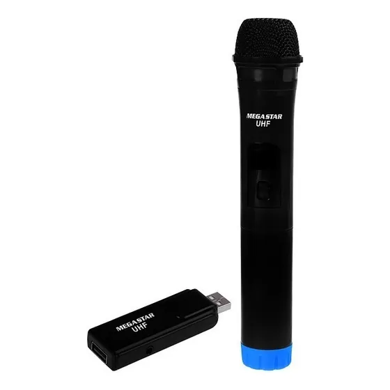 Microfone Sem Fio Profissional - Megastar