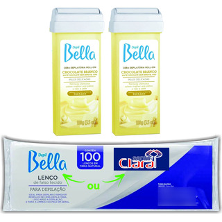 Kit Folha Papel Cortado Para Depilação Depil Bella 3 Produto Kit Folha Papel Cortado Para Depilação Depil Bella 3 Produto