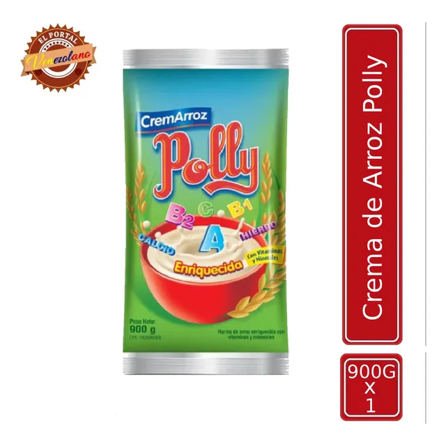 Crema De Arroz Polly Venezolana