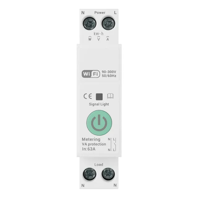 Disjuntor Inteligente Smart Tuya - Stm-63m