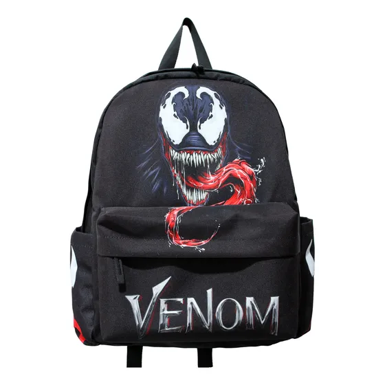 Mochila Venom Marvel Original Color Negro 22 L