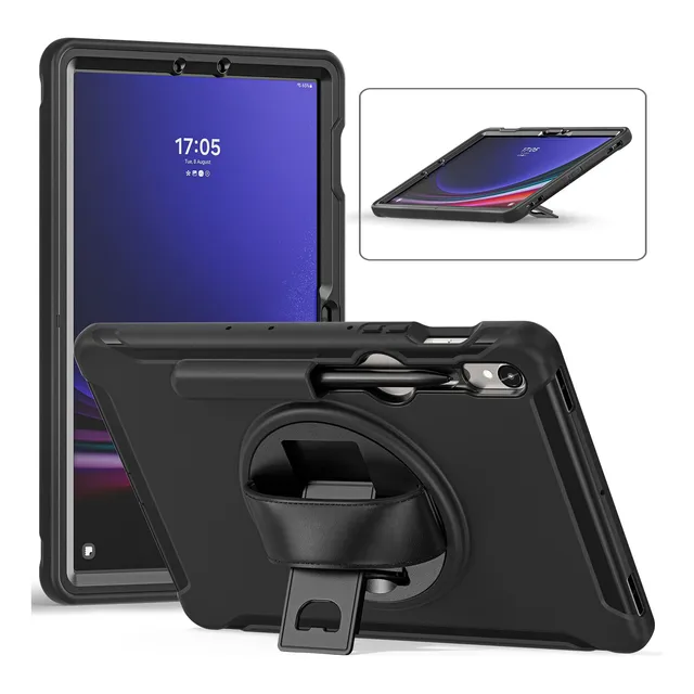 Funda Case Armor 360° Anticaidas P/ Tablet Samsung Tab S9 Fe