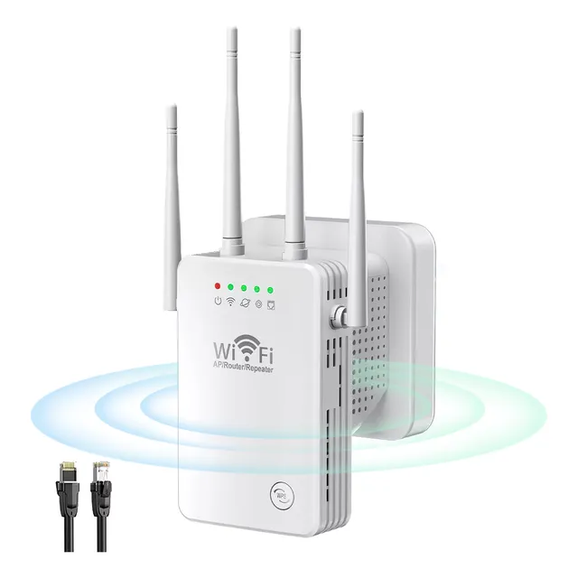 Repetidor Wifi Amplificador Señal 300mbps 110/230v 750 Wps