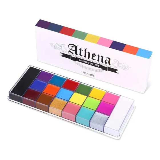 Ucanbe - Athena Paleta De Pintura Facial Y Corporal