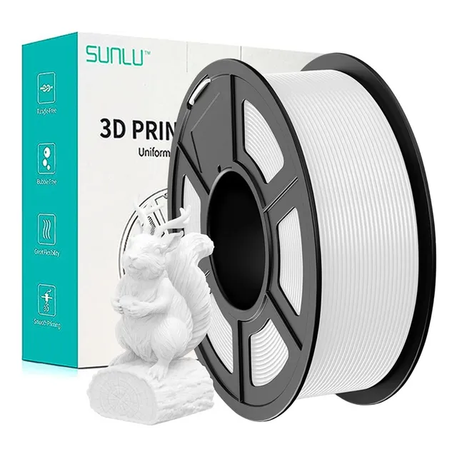 Filamento Pla  1.75mm  Blanco 1kg / Rollo 3d Impresión 3d