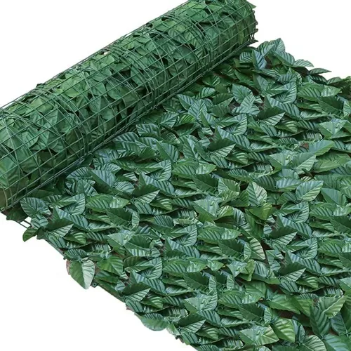 Planta Artificial En Rollo 3x1 M Oscura - Enredadera Cerco 