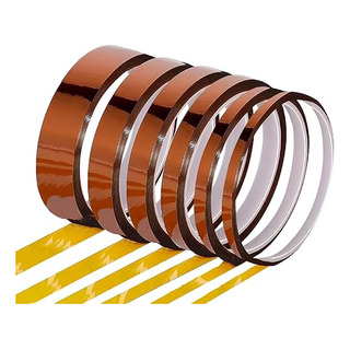 6 Rollos De Cinta Adhesiva Resistente Al Calor A Altas Tempe 6 Rollos De Cinta Adhesiva Resistente Al Calor A Altas Tempe