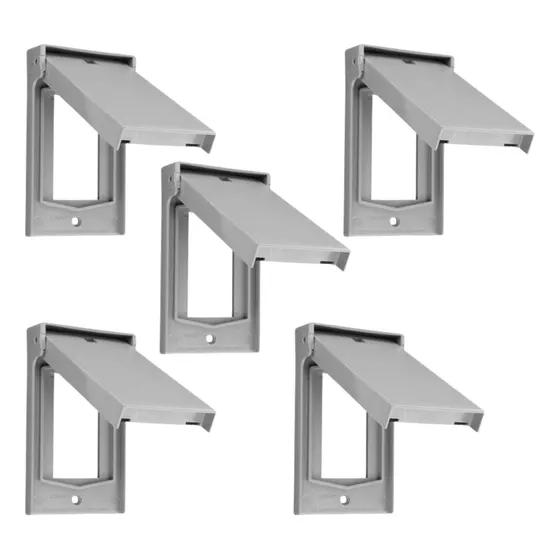 Placa Termoplastica Intemperie Vertical Contacto Gfci -5pzas