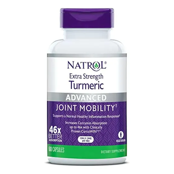 Natrol Extra Strength Turmeric, Suplemento Dietético