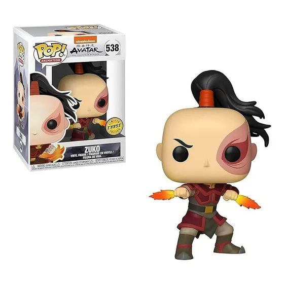 Funko Pop Avatar - Zuko #538 Chase Caja 9 De 10