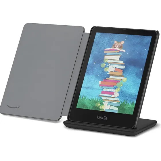 Kindle Colorsoft 32gb + Capa De Couro + Dock Sem Fio