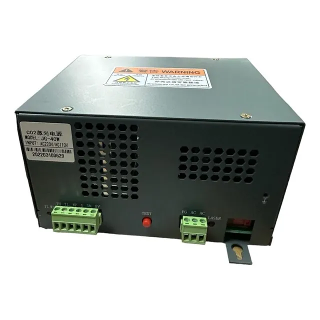 Fuente De Poder Jg 40w Dual 220v A 110v Para Laser Co2