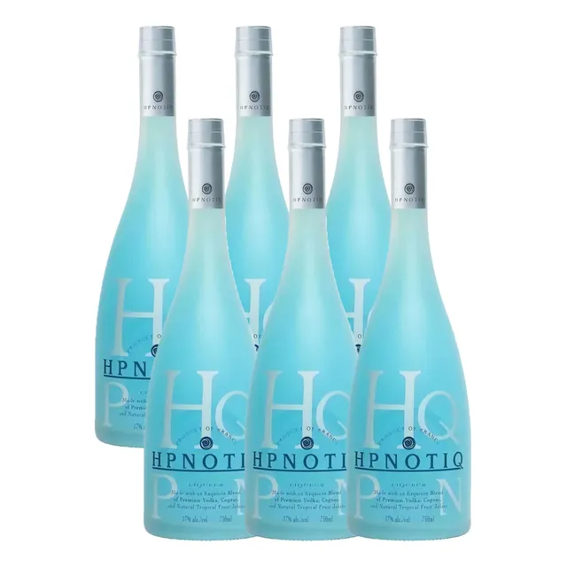 Licor Hpnotiq 750 Ml - Licor De Vodka Y Cognac 6 Pack 6 Pza