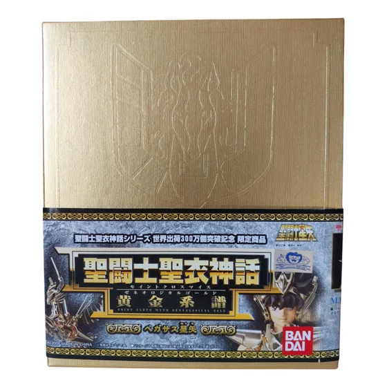 Saint Seiya Myth Cloth Pegasus Seiya V3 24k Gold (oro Real)