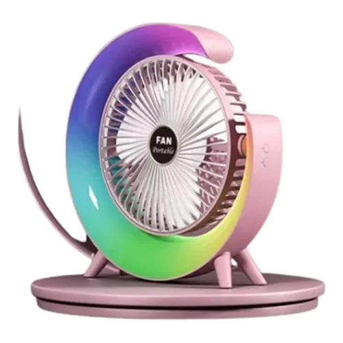 Ventilador G De Escritorio | 180° Full Color