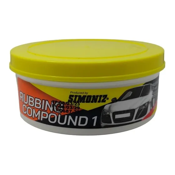 Crema Pulidora Rubbing Simoniz 200 Gr Para Autos Y Moto