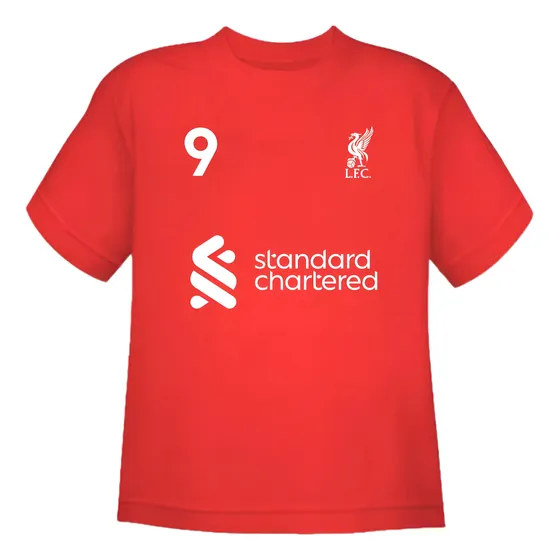 Remera Dryfit Niño/a Darwin Nuñez Liverpool