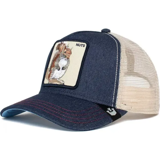 Gorra Goorin Bros Nuts Ardilla Mezclilla Original Unitalla